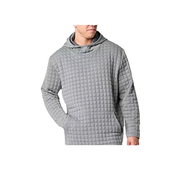Xersion Big&Tall Size 2XLT Grey Quilted Hoodie Only. New With Tags. - Picture 4 of 7